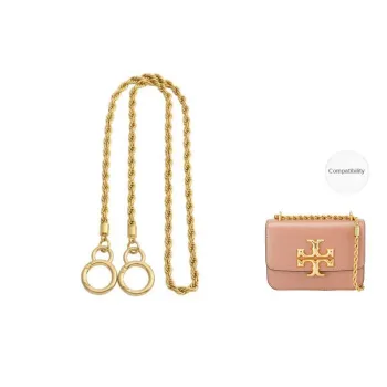 Jingxi Metal Chain Non Fading Premium Twisted Crossbody Bag With Shoulder Strap Women's Gold Plated