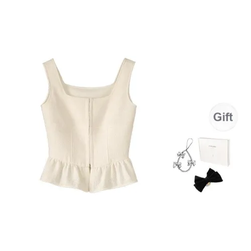Fstudio Korean Style Petite Design Top Versatile Sleeveless T Shirt Women's