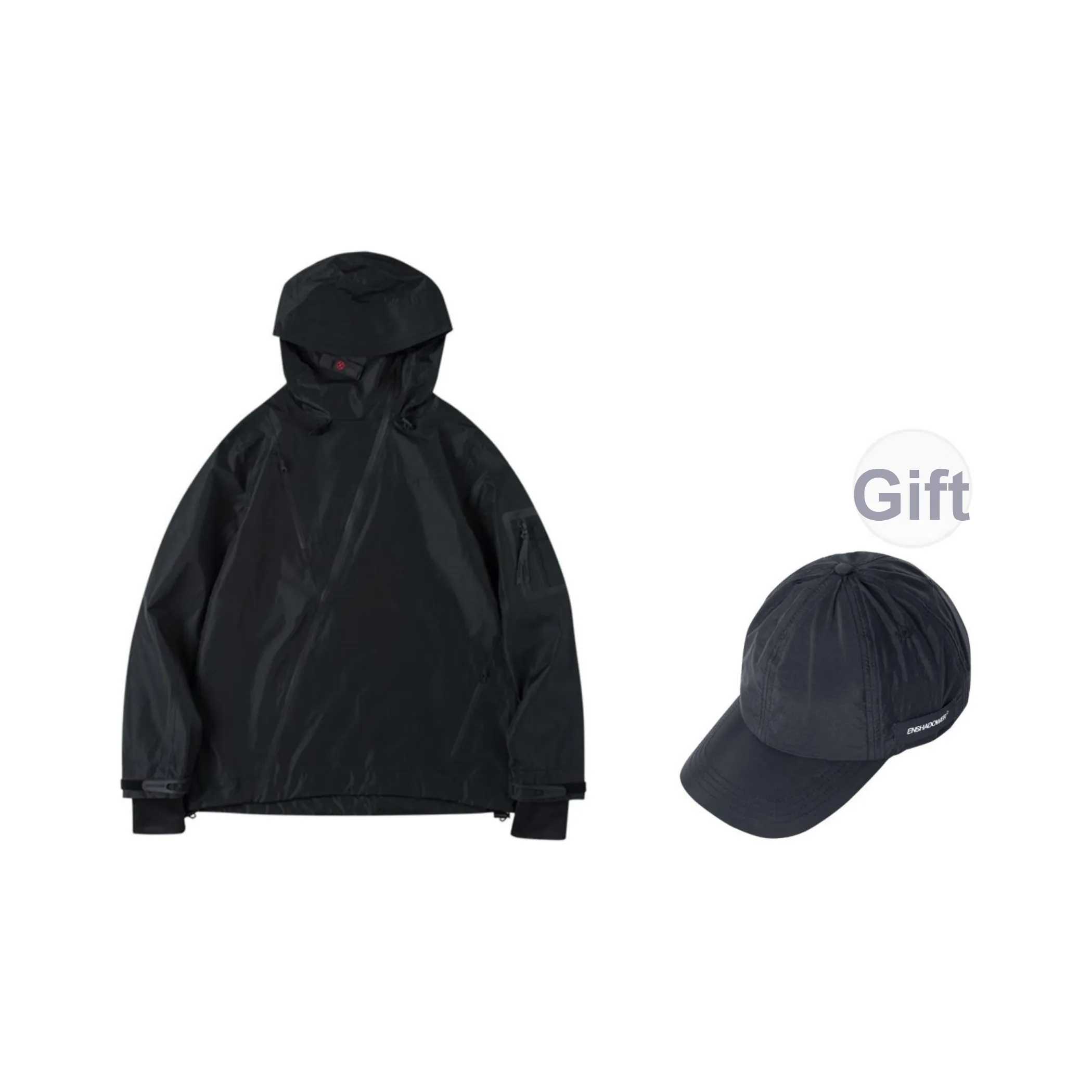 ENSHADOWER Ветровка Унисекс Черный