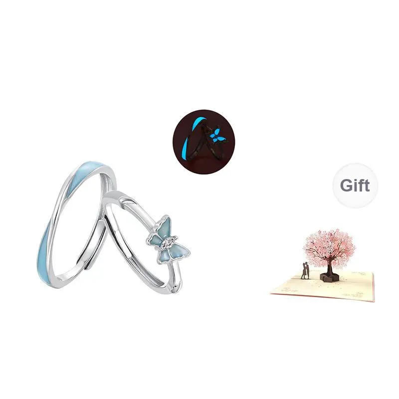 Suddenly Lucky S925 Silver Rings Unisex-6