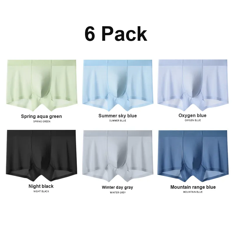 LUYOUYE Underpants Men's 6 Pack-1