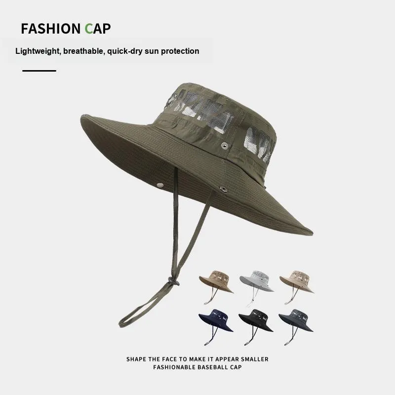 YUZHAOLIN Polyester Bucket Hats Unisex-3