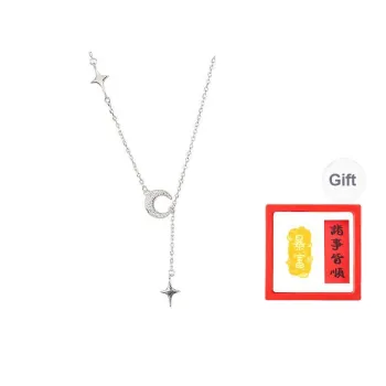 Chongqing Gold Store S925 Silver Necklaces Women's