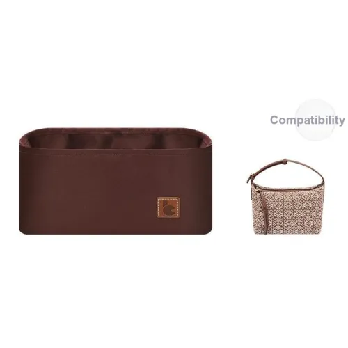 Прилив Сатин Сумка Вкладыш Женские Кофе Красный