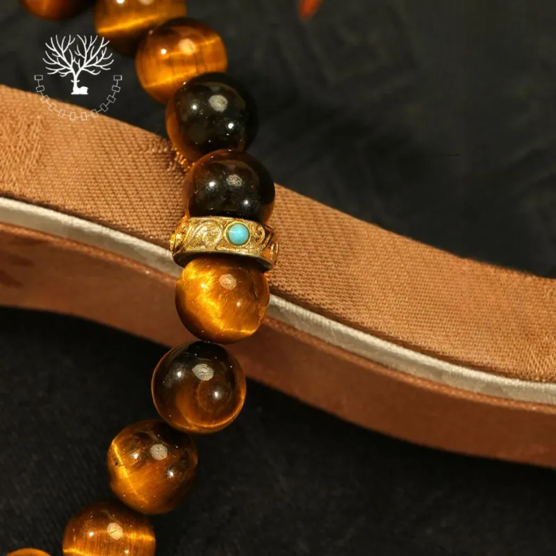 LIBALU Natural Tiger's Eye Stone Bracelets Unisex-5