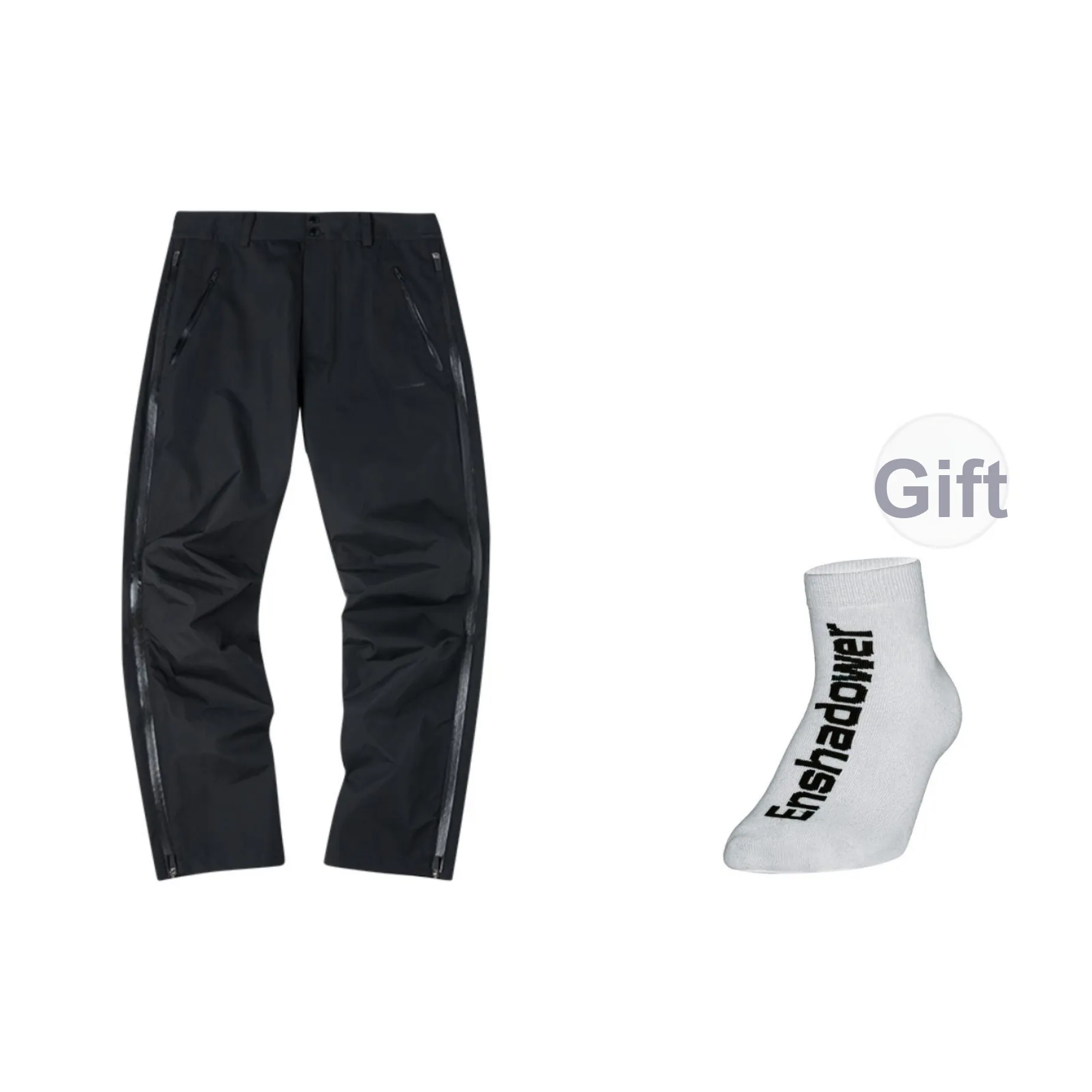ENSHADOWER Casual Pants Unisex Black