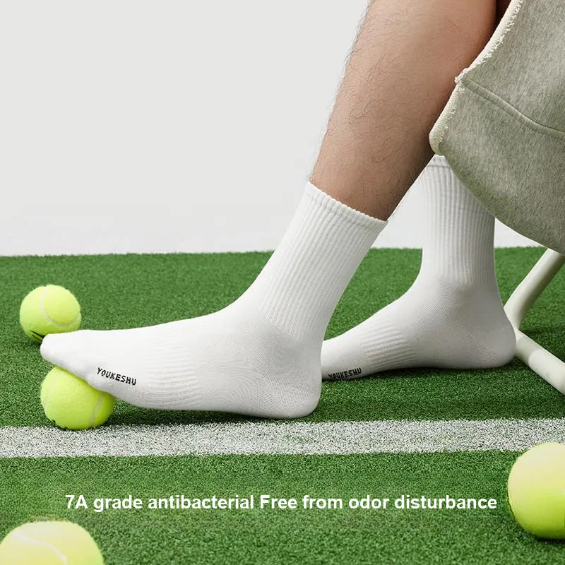 YOUKESHU Unisex Mid Calf Socks-46
