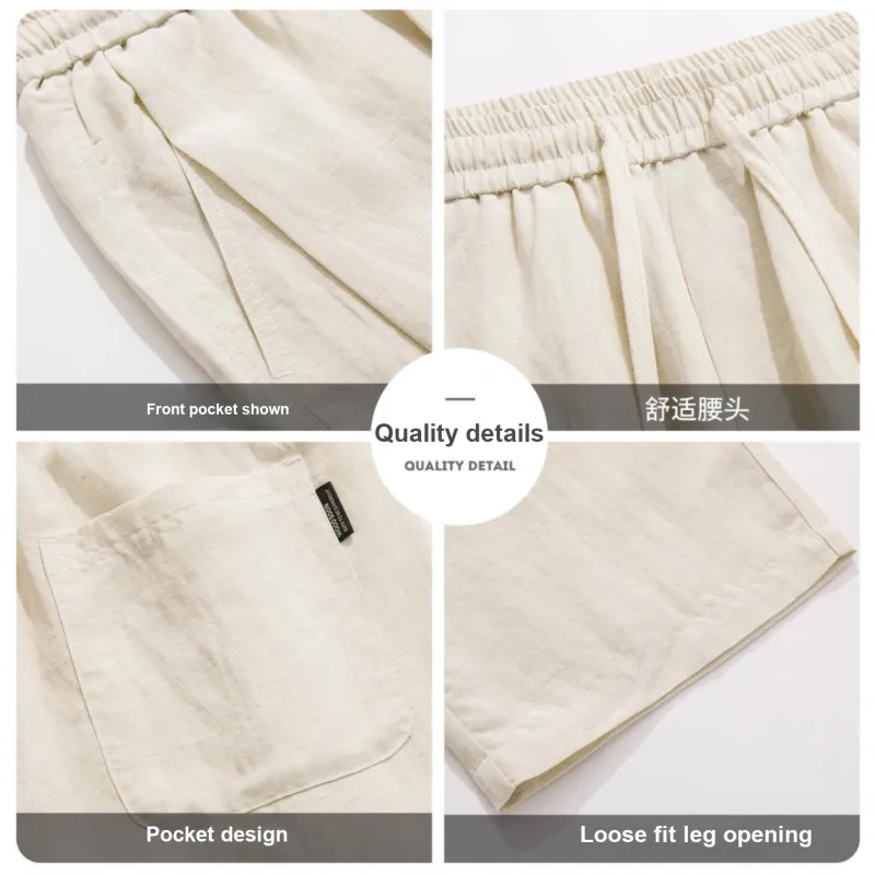 WOOD SOON Casual Pants Unisex-5