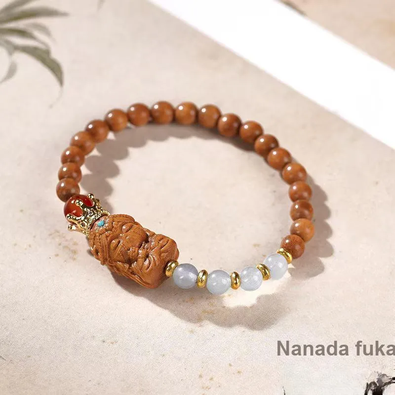 JIYAO Barbie Sandalwood Bracelets Unisex-1