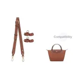 (Cognac) Brown with Gold Buckle Adjustable 86-103cm[Free Perforated Set]