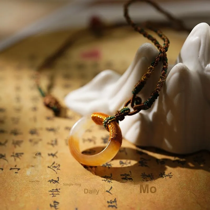 FANHAOGANG JADE Pendants Sugar Jade Unisex-2