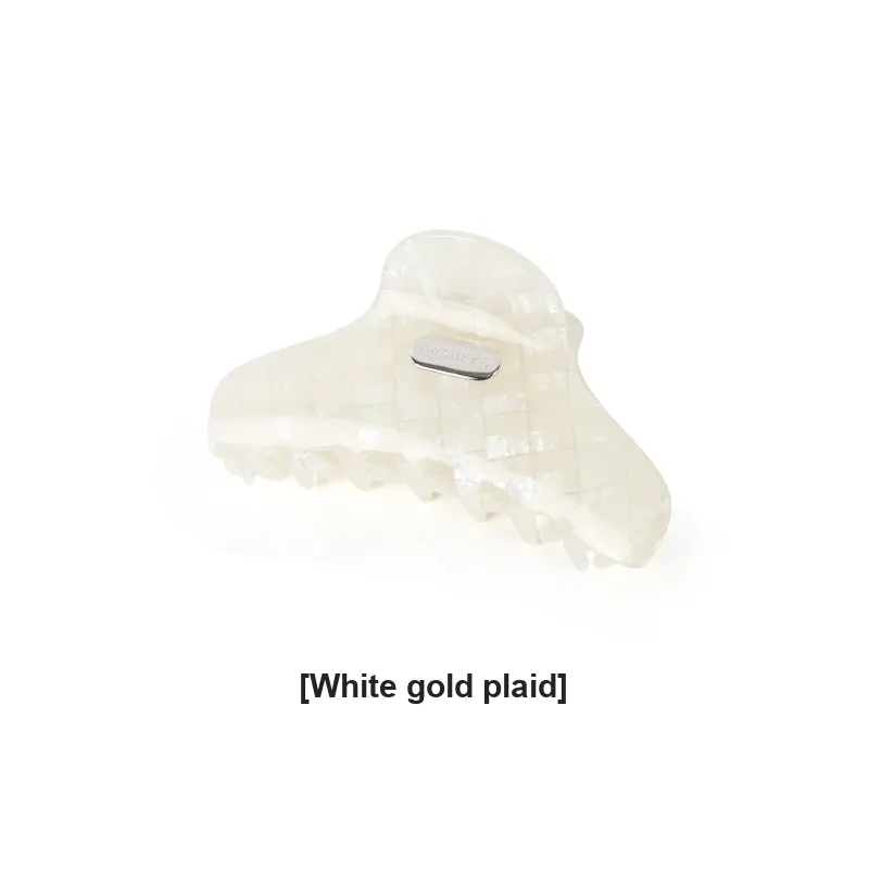 HOSUKKO PVC/Acetate Plate Hair Clips Women's-1