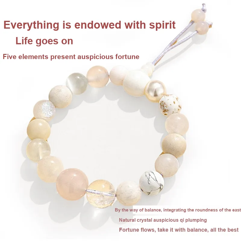 Oriental Jade Crystal Bracelets Unisex-12