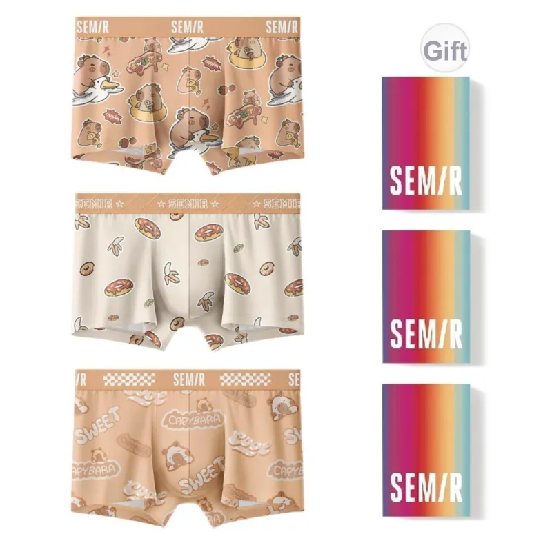 SEM/R Underpants Men's 3 Pack Gift Box Set-0