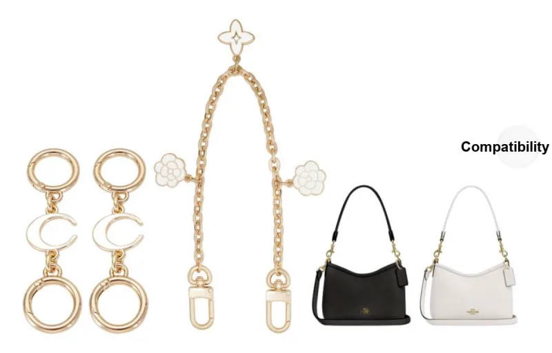 GUYI Metal Bag Accessory Women's Gold-30