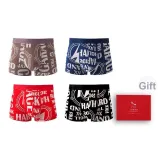 Khaki-Sapphire Blue-Red-Black