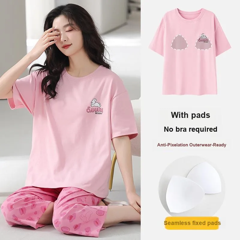 MADALLO Pajama Set Women's Pink-5