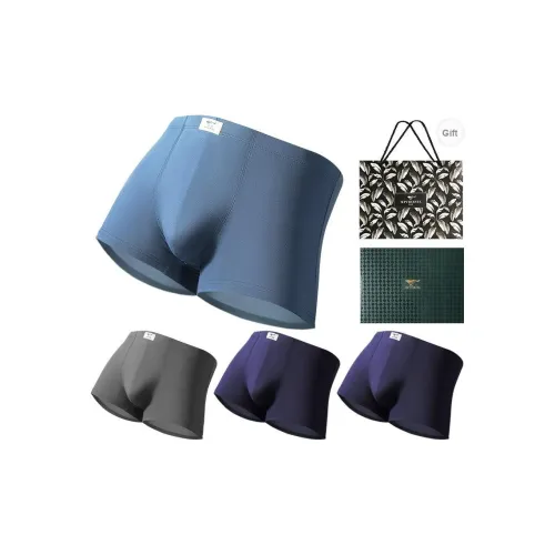 SEPTWOLVES Трусы Мужские Коробка 4 Пачки + Сумка для покупок