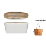White DuPont Paper (Waterproof) Liner-MCM Medium Size Tote