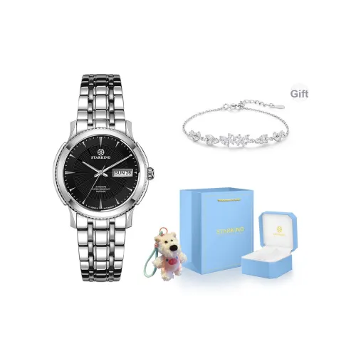 STARKING Workplace Collection Автоматический Механический Механизм Нержавеющая Сталь Ремешок Часы Женские Белый Циферблат