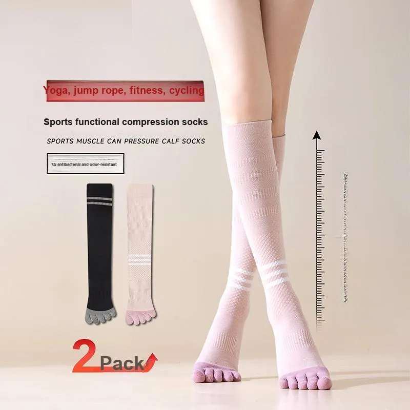 MIZU Knee High Socks Women's 2 Pack-1