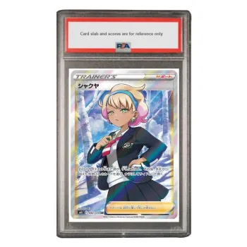 POKEMON Supplemental Pack, Pitch Black Phantom, Shakoia SR S6K 082 PSA Japan Version Graded Cards 1 Pc