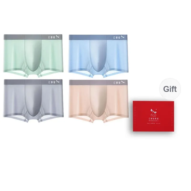 RED DRAGONFLY Underpants Men's 4 Pack Gift Box Set-11