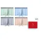 Light Green-Light Blue-Gray-Light Pink
