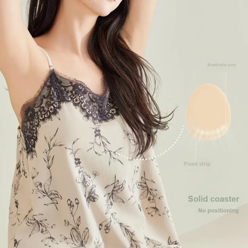 Aannsfam Nightgown Women's Cream Apricot Yellow-1