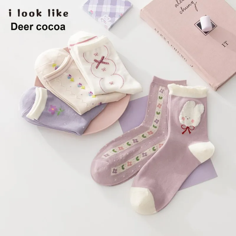 Caramella Women's Mid Calf Socks-40