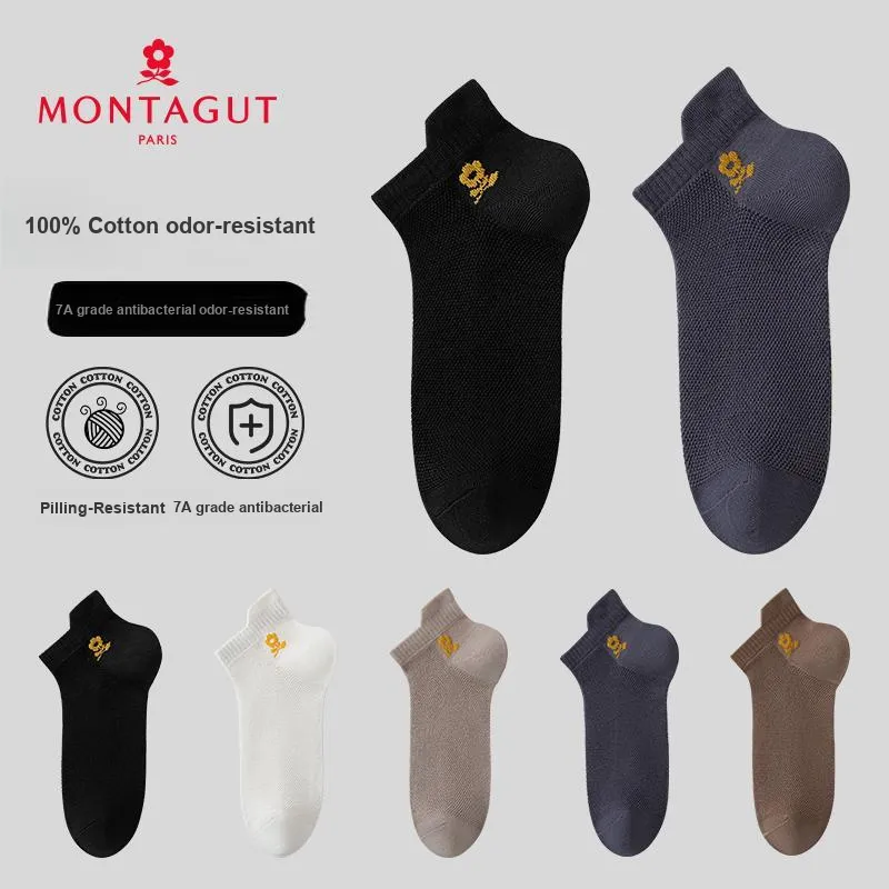Montagut Mid Calf Socks Men's 5 Pack-1