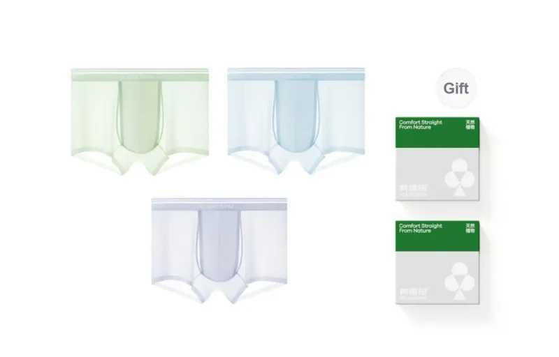 YOUKESHU Underpants Men's Shopping Bag 3 Pack-20