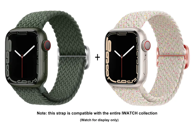 ZHISHENG Apple Compatibility Watch Band 38 49MM Watch Dial All Nylon Material-17