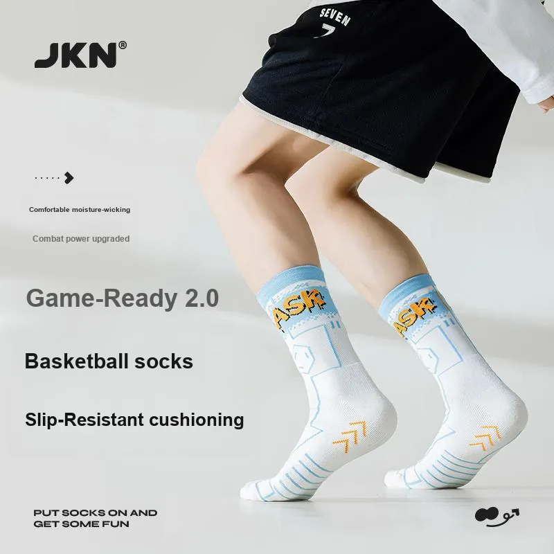 JKN Unisex Basketball Socks-1