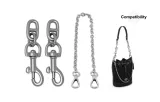 [Pig Nose 2 Pack]+Decorative Chain 35cm