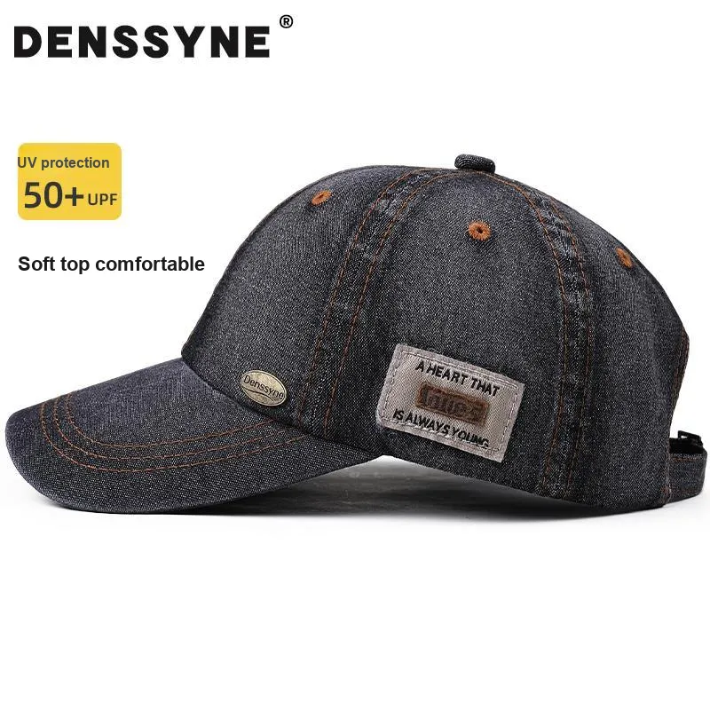 DENSSYNE Denim Baseball Caps Unisex-1