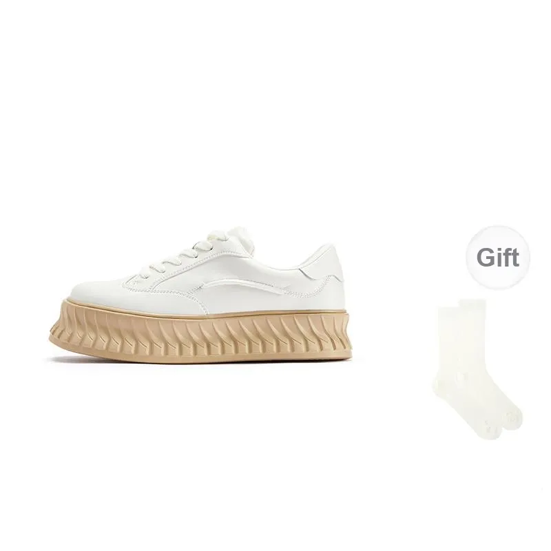 TOOMANYShoes Asics Matcha Cookies Low Top Stylish Skateboarding Shoes Asics Women's White