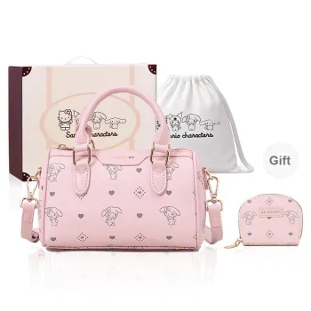 Sanrio Synthetic Leather One Shoulder Handbag Regular Women's Pink