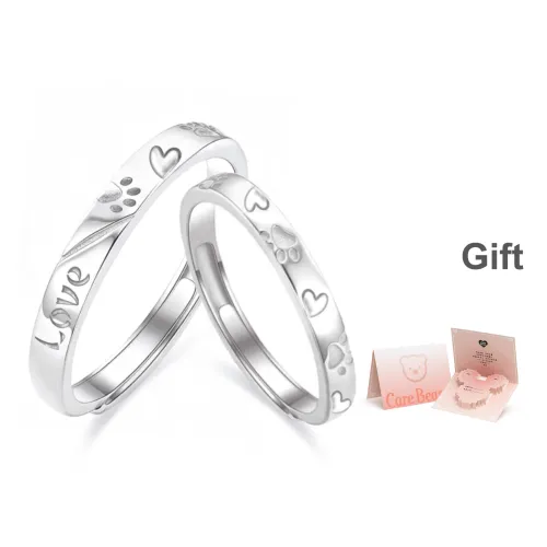 Кольца Heart Little Bear из медного сплава унисекс