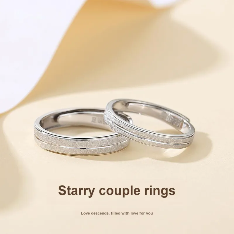 7℃ 999 Fine Silver Rings Unisex-1