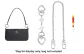Silver (Four-Leaf Clover Extender Chain 15cm)+Decorative Chain 40cm