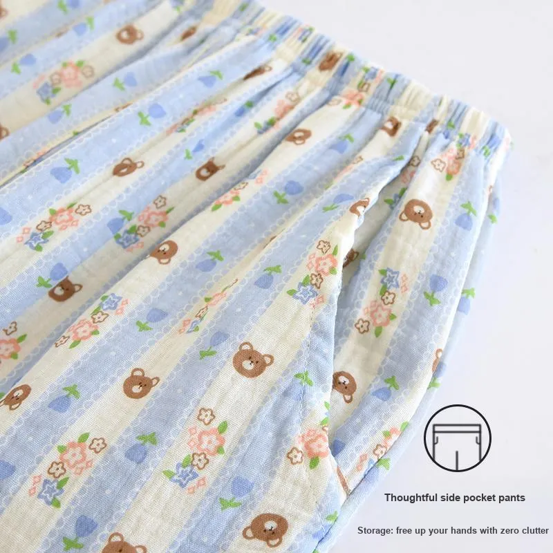 MADALLO Women's Pajama Pants-4