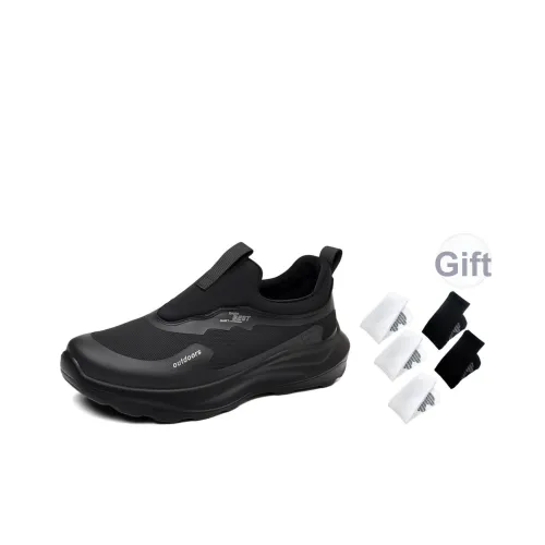 QDML Износостойкий противоскользящий низкий топ уличная обувь мужская