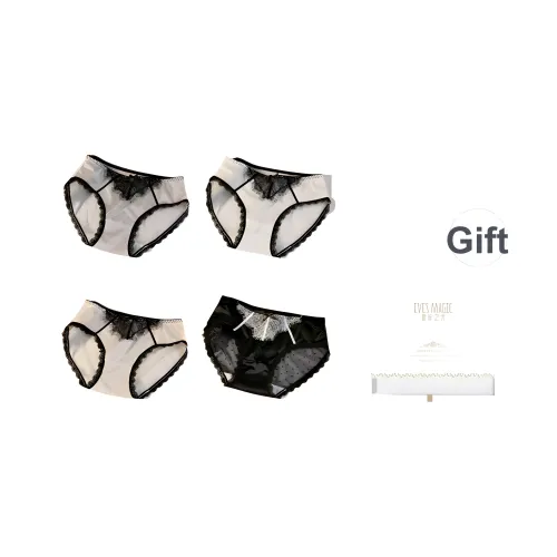 XIA.WA.ZHI.XIU Женское нижнее белье коробка 4 штуки
