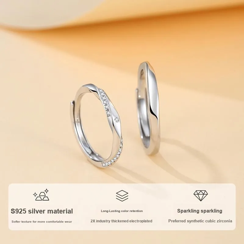 CHOW TAI KING S925 Rings Unisex-2