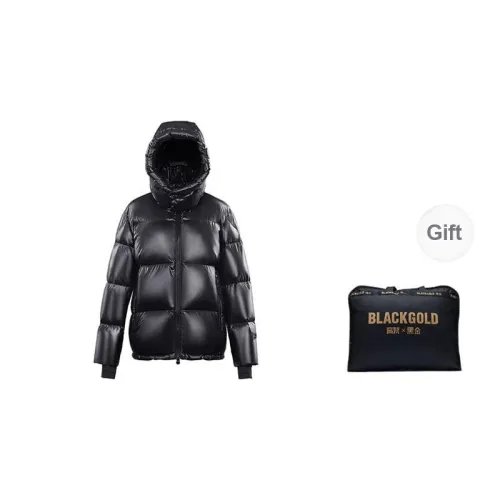 GOLDFARM Down Jacket Unisex Black