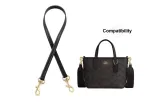 [Leather Strap]Black Underarm One Shoulder 65cm