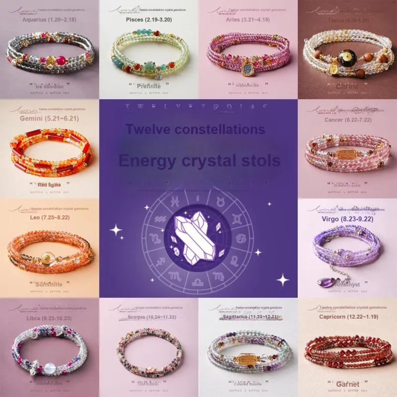 Amy's Garden Crystal Bracelets Women's-10