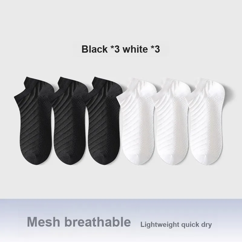 H YXIANG Ankle Socks Unisex 6 Pack-7