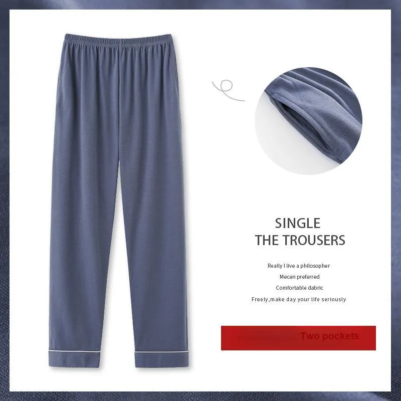 MADALLO Pajama Pants Women's Navy Blue-1